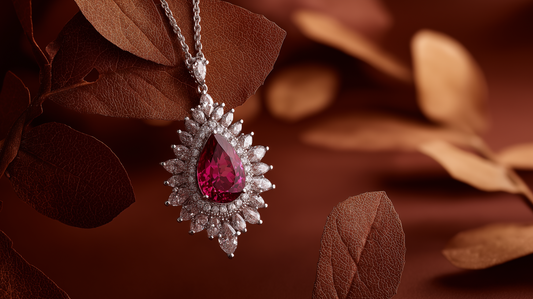 Scarlet Garnet Pendant