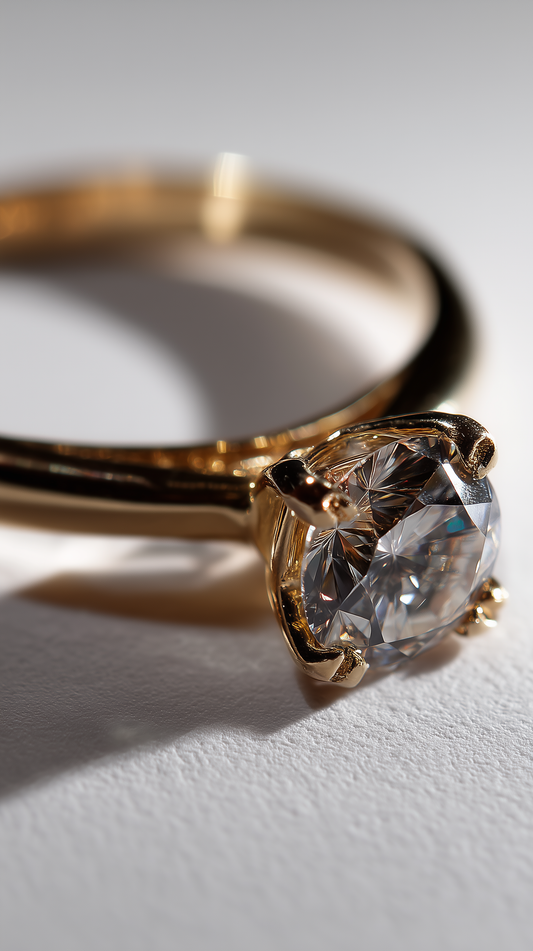 Moissanite Ring