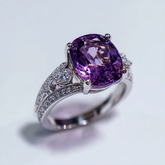 Celestia Amethyst Ring